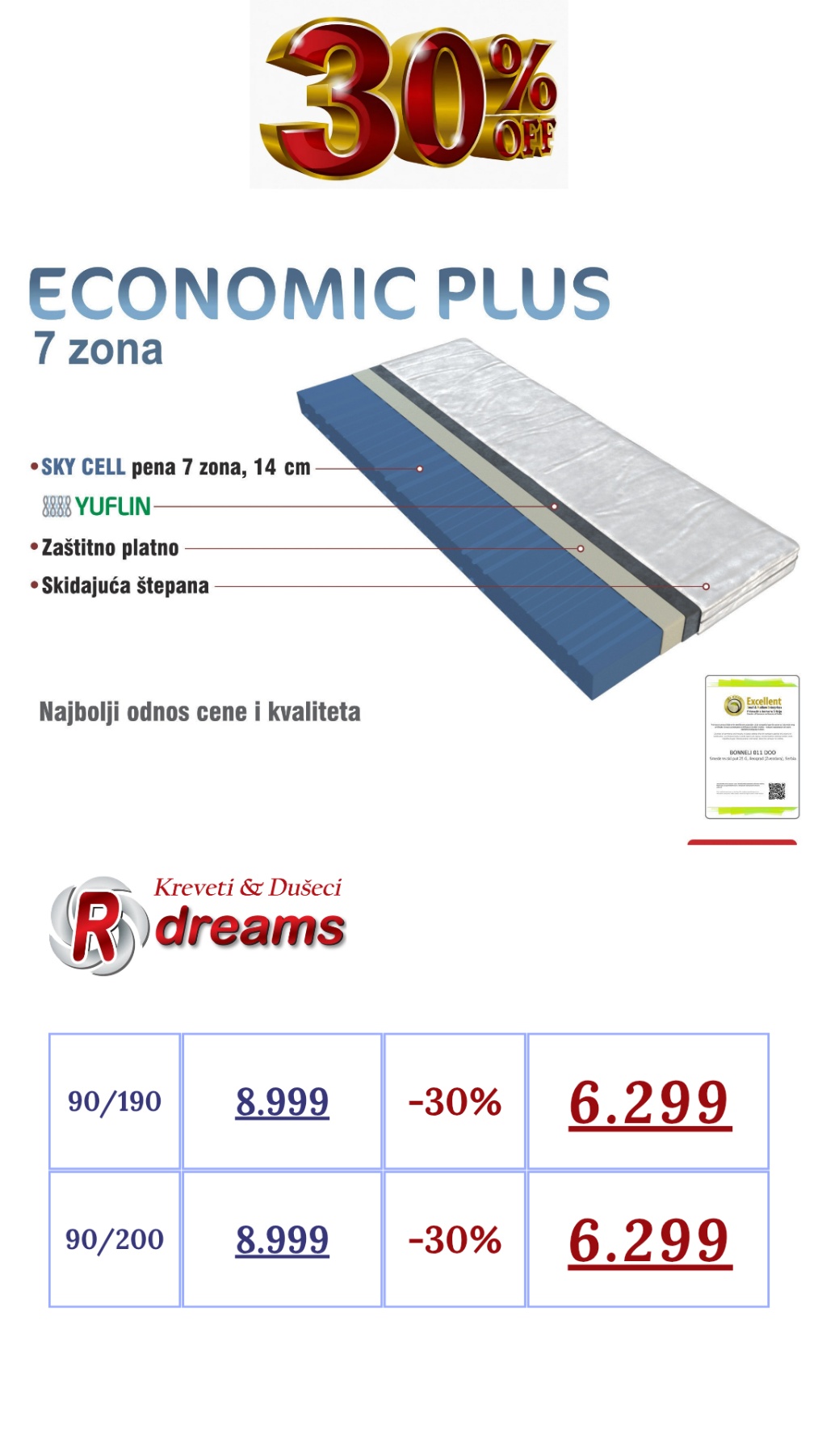 Dušek Ekonomik plus